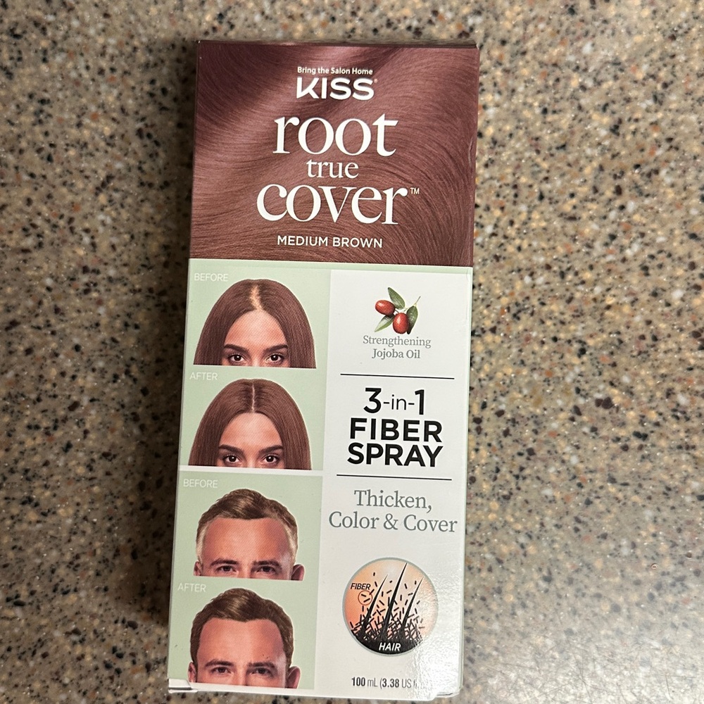 KISS Root True Cover medium Brown Spray